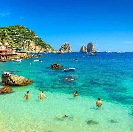 Вилла Il Blu Капри Экстерьер фото