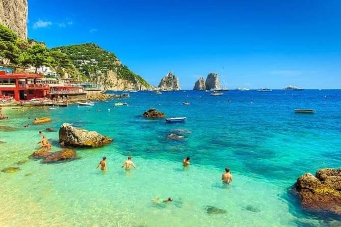 Вилла Il Blu Капри Экстерьер фото
